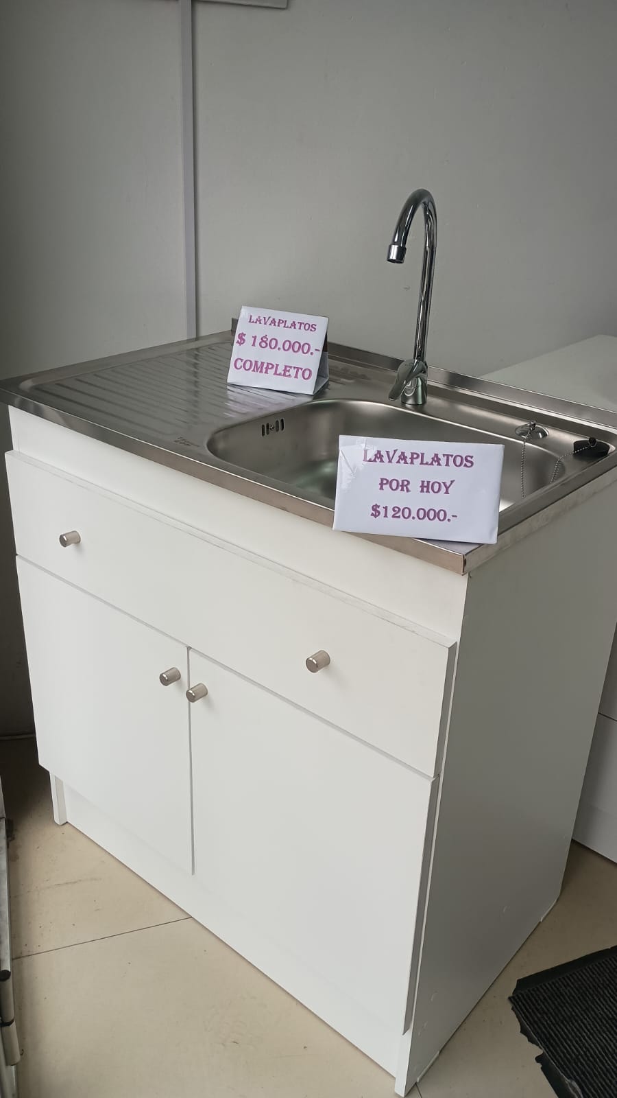 Lavaplatos Blanco